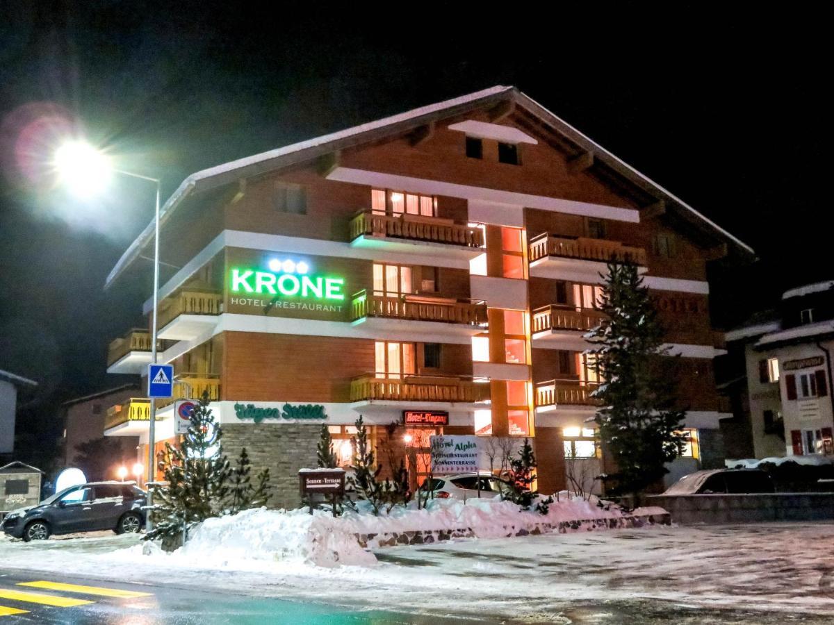 Hotel Krone - Only Bed & Breakfast Саас-Грунд Экстерьер фото